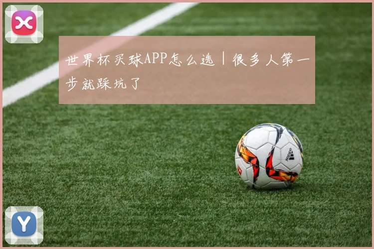 世界杯买球APP怎么选｜很多人第一步就踩坑了